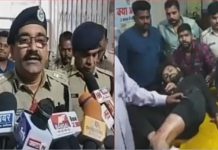 इनामी बदमाश अनमोल गुर्जर पुलिस मुठभेड़ में घायल, रोशन के भी पुलिस के हत्थे चढ़ने की खबर घटना की जानकारी लगने पर पुलिस अधीक्षक पहुंचे दल बल के साथ अस्पताल, बदमाशों से हथियार बरामद