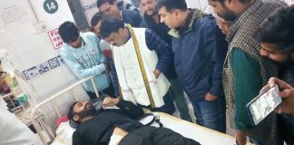 भाजपा के वार्ड क्रमांक 24 के पार्षद सुशील श्रीवास पर चाकूबाजी की घटना