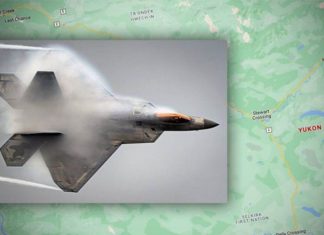 कनाडा में आसमान में उड़ रहे सिलेंडर आकार के संदिग्ध ऑब्जेक्ट को अमेरिकी लड़ाकू विमान ने मार गिराया