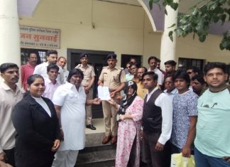 नीलगंगा थाना पुलिस पर पीड़ित परिवार ने लगाया अमानवीयता पूर्वक मारपीट का आरोप।
