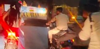 इंदौर रोड पर प्रसिद्ध होटल में हिंदू संगठन और पुलिस की छापेमारी