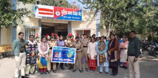 छात्राओं ने समझी पुलिस की कार्यप्रणाली: देवासगेट थाने का ‘ऑपरेशन मुस्कान’ जागरूकता अभियान सफल