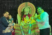 भजन गायिका आरती सैनी की मधुर आवाज से गुंजायमान हुआ नानाखेड़ा, बाबा श्याम के दरबार में उमड़ा श्रद्धा का सैलाब