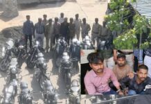 8 बुलेट सहित 16 लाख की 17 मोटरसाइकिलें जब्त भोपाल से ललितपुर तक फैला था नेटवर्क!