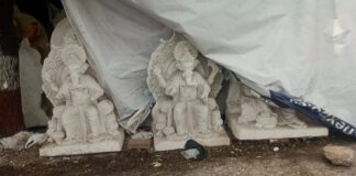 आस्था के आवरण में पर्यावरण का विनाश, गांधीधाम में नियमों को ठेंगा दिखाकर बन रहीं POP की प्रतिमाएं